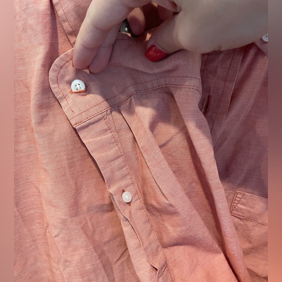 Eddie Bauer Classic Fit Casual Button Down Shirt Size Medium - Picture 8 of 9